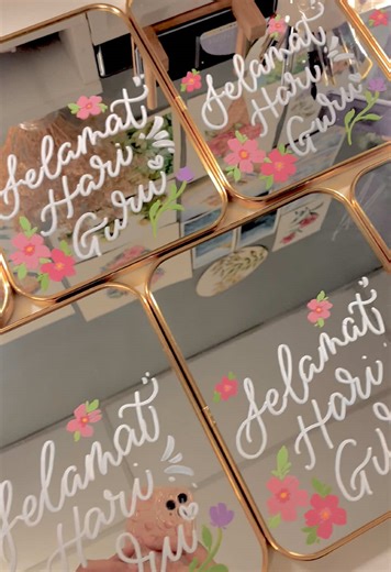 Creative Calligraphy Mirror Painting Techniques