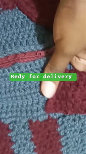 Crochet adult sweater