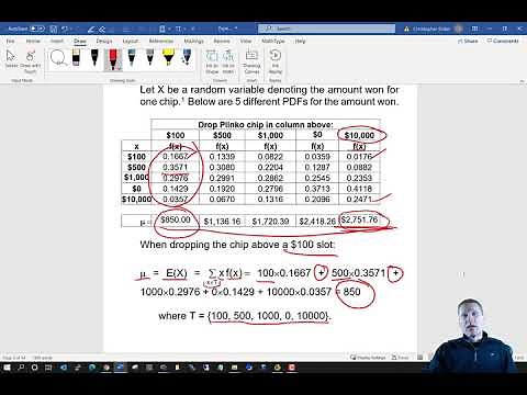 Introduction to Mathematical Statistics: Expectation (expected value)