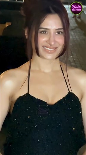 Bold and beautiful - Mahira Sharma is slaying the black backless look! 😍✨ #mahirasharma #shortsvideo