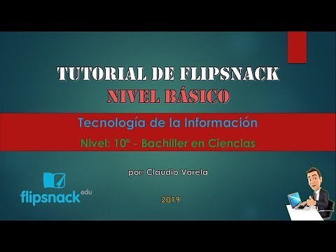 Flipsnack | Tutorial Básico - Nivel Pricipiantes 📰