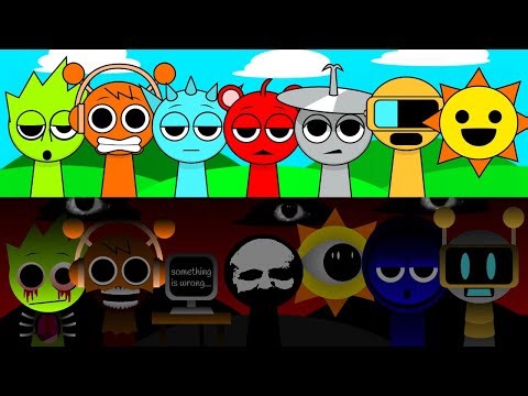 Sprunki SWAPPED Characters 52 🥰 A very Creative and Fun Swap 💓 Normal vs Horror 😰