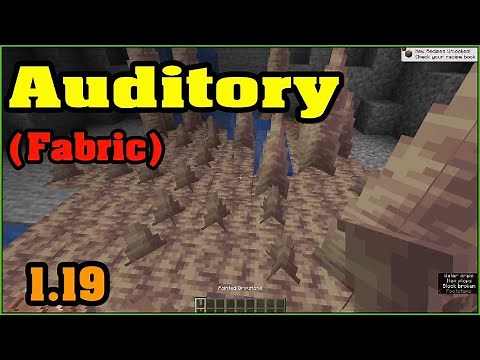 Auditory Mod 1.19 Download - How to install it for Minecraft PC