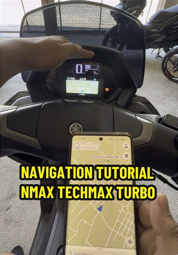 NMAX Turbo Navigation Connection Tutorial