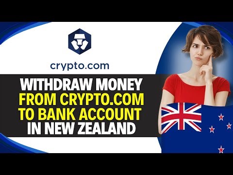How to WITHDRAW MONEY from CRYPTO.COM to BANK ACCOUNT in NEW ZEALAND (Easy Guide)
