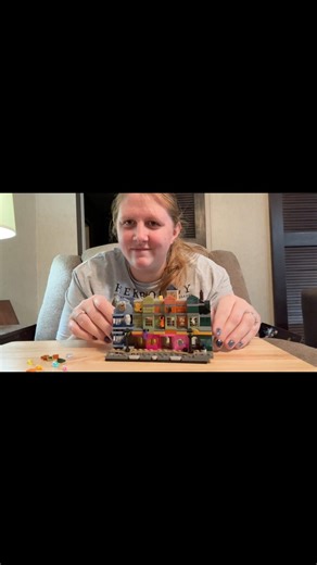 Diagon Alley LEGO part 2 (book 2) ASMR. #lego #harrypotter #diagonalley #asmr