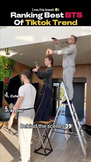 Ranking The Best Behind The Scenes Of TikTok Trend (part-8) #shortsviral