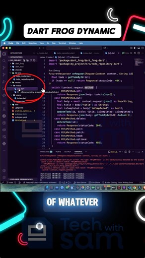 Dynamic Route in REST API - Dart Frog