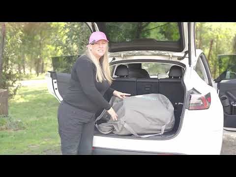How to Set Up a Bed in a Tesla Y