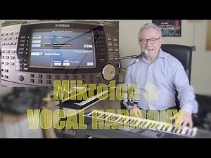 YAMAHA PSR-S970 Workshop 47 (Mikrofon & VOCAL HARMONY 2)