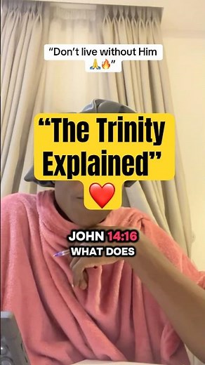 The Holy Trinity Explained | Father, Son & Holy Spirit #holytrinity #christainfaith #biblestudy