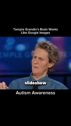 69K views · 2.3K reactions | Temple Grandin’s Brain Works Like Google Images #autismawareness #understandingautism #templegrandin #ausomepaul #autismfamily #fblifestyle | Ausome Paul with Stephanie and Fatima | Facebook