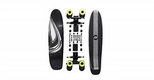 trashboard: a skateboard crafted from recycled airbus carbon and cardboard