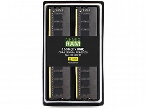 NEMIX RAM 16GB (2X8GB) DDR4 2400MHZ PC4-19200 1Rx8 1.2V 288-PIN Non-ECC UDIMM Unbuffered Desktop PC Memory KIT - Newegg.com