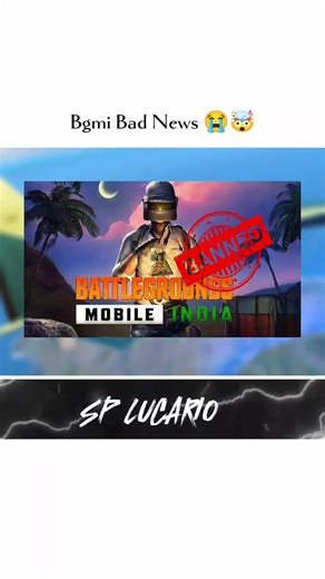 Bgmi Bad News 😭🤯 #bgmi #pubg #viral #pubgmobile #shortvideo
