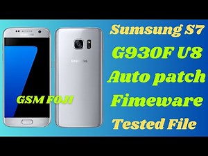 Samsung Galaxy S7|G930F U8 AutoPatch Firmware| Android 8.0 |100%tested File| GSM FOJI