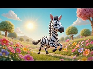 Z is for Zebra | Zoom with the Zebra – ABC Animal Song for Kids