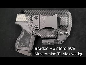 Bradec Holsters IWB for Taurus GX4 + Mastermind Tactics wedge