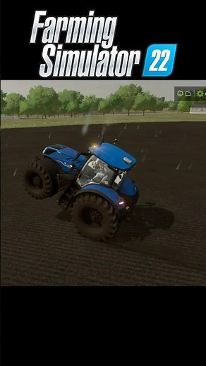 FS22 mods - Tractor and vehicle in the mud and rain 🌧️