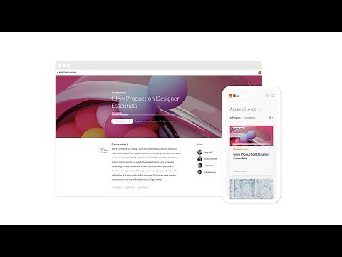 Rise Makes Training Enjoyable to Take