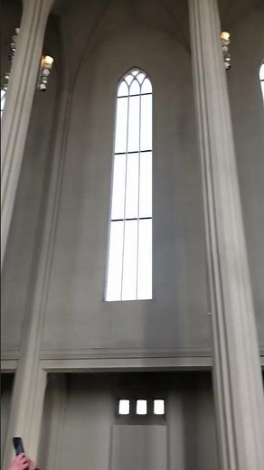 A Look Inside Hallgrímskirkja Church⛪ | 4K Travel Iceland | Reykjavik Iceland |Little Happy Travels