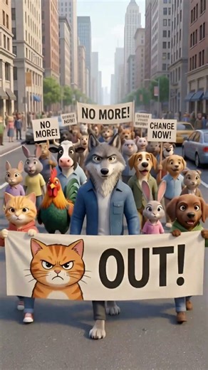 The Funniest Cat & Puma Moment Ever 😂🔥 | Cute Animal Animation