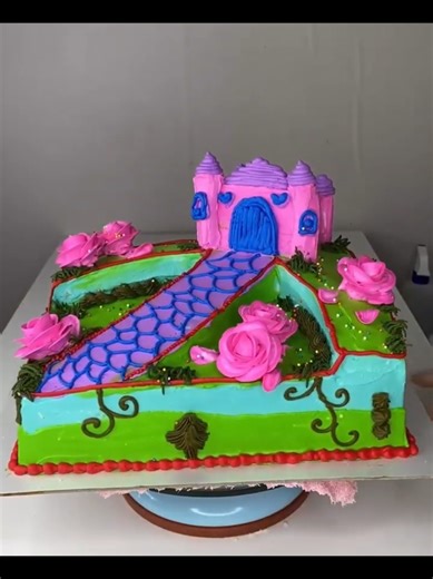 Magical Castle Cake for a Fairytale Celebration