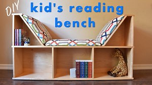 How To Build a Kid's Reading Nook W/ No Sew Cushions