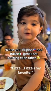 Mixed kid problems 😂 #filamcouple #filipinofood #italian #mixedkids #fbreelsfypシ゚ #fypシ゚ | Mary Maximo