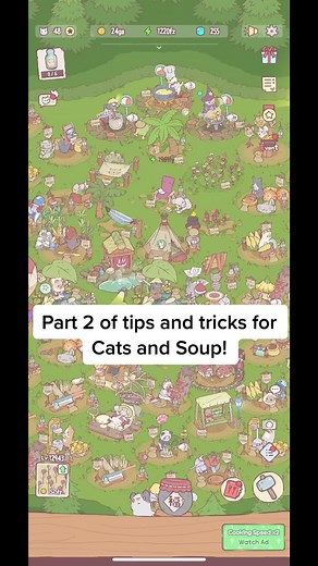 Part 2 of tips and tricks! Just some personal choices ive made that really helped me progress quickly #catsandsoup #cats #catsandsoupgame #soup #game #love #friend #catsysoup #catsandsoupfyp #catsandsoups #catsandsoupedit #catsandsouptutorial #tipsandtricks #tips