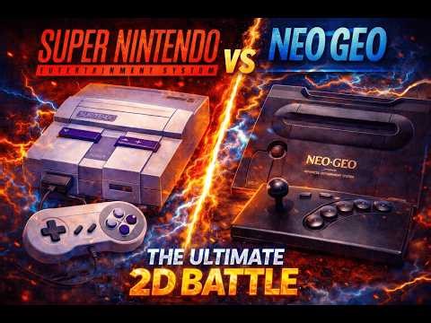 SUPER NINTENDO vs NEO GEO | the ultimate 2D battle