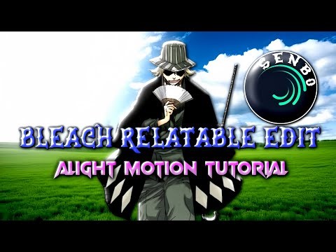🔥✨ Alight Motion Bleach Manga Edit | Step-by-Step Tutorial | SENBO |