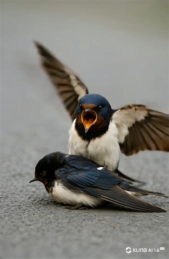 20K views · 402 reactions | 勞 When this swallow was struck by a car, her companion did something no one expected from a bird.  What witnesses saw next left them speechless. Scroll down to discover this heart-wrenching scene in the first comment  | Pretty Stories | Facebook