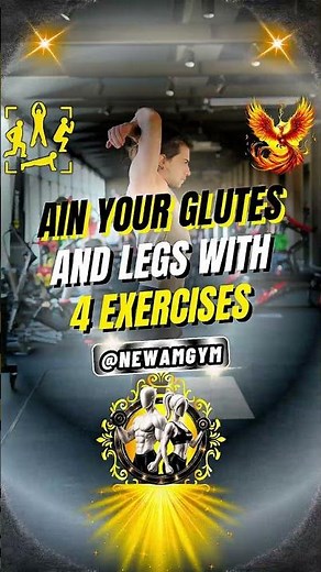 4 Exercises for Glutes and Legs