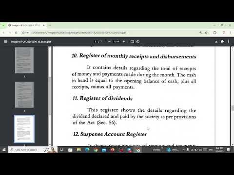 Accounting for co-operation part 1