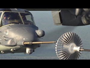Pilot With Mad Skills: V-22 Osprey Aerial Refueling
