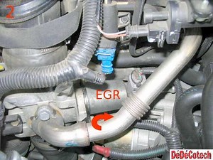 Nettoyage ou remplacement vanne EGR moteur Renault 2.2 DCI