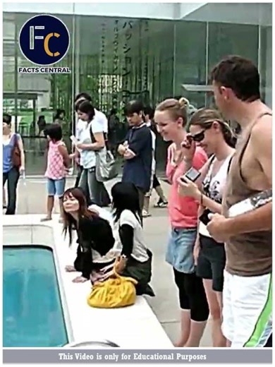 எப்படி Swimming Pool-குள்ள நிக்கிறாங்க😱😱 !!! #shorts #factscentral