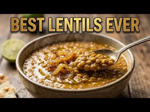 The Best Way to Cook Lentils | Easy & Delicious Lentil Recipe