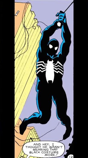 2nd host of Spider-Man’s symbiote #spiderman #venom #blacksuitspiderman #marvel #peterparker