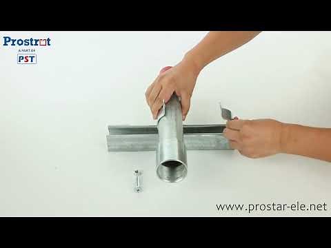 How to use strut clamps (Strut calmps installation)