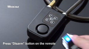 Watch How the bike lock alarm works? on Amazon Live