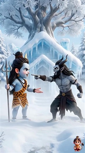 Lord Shiva's Epic Battle on Mahashivratri! #shorts