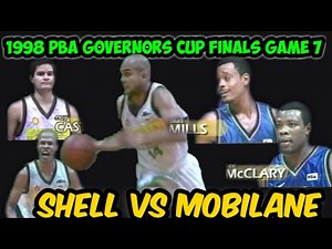 SHELL vs MOBILANE | 1998 PBA GOVERNORS CUP FINALS GAME 7