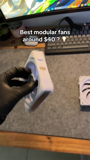 Best modular fans around $40?😍 NYANGA might be your new favorite. Only ONE cable for 3 fans — clean look,less hassle . Now available 🔗 link in bio #pcfan #pcbuild #gamingpc #cleansetup #pourtoi