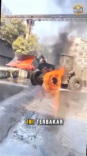 Working at 1000°C?! Here's Why Tires Are Protected by Chains! #uniquefacts #wheelloader #steelfac...