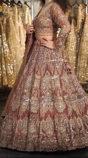 New Bridal Lehenga Designs Ideas✨❤ #shorts​ #fashion​ #lehenga​ #lehengacholi​ #youtubeshorts​
