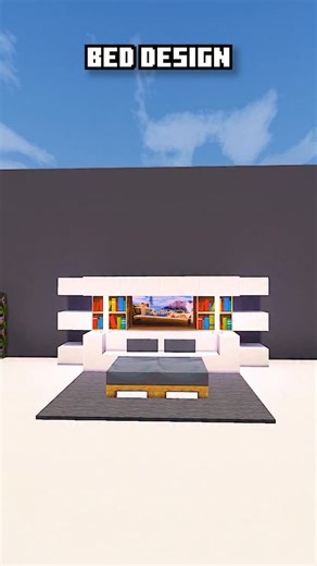 Hobber BOT | Minecraft Content Creator on Instagram: "Clean Bed Design ✨🛏️ Minimal + Cozy vibes 🔥 . . . #minecraft #minecraftbuild #minecraftbed #minecraftdesign #minecraftreels #minecraftinterior #minecraftideas #minecraftaesthetic #mcbuilds #minecraftcommunity #gamingreels #minecraftshorts"