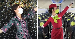 AMAZING: Alaska Airlines Safety Dance Gets A Oneworld Twist