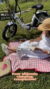 64 reactions |  Sun’s out, trike’s ready! Pack your must-haves in the spacious baskets, cruise out to nature with pedal assist, and relax by the water. Ready to turn heads? TK1 Folding e-trike makes it happen.   Explore more here: https://bit.ly/4aGMSI1 #ElectricTrike #FoldingBike #ElectricRide #Trike #EasyRiding | Mooncoolbikes | Facebook